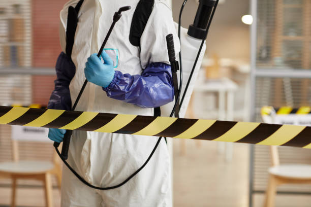 Professional Biohazard technician working in Greenville, NC